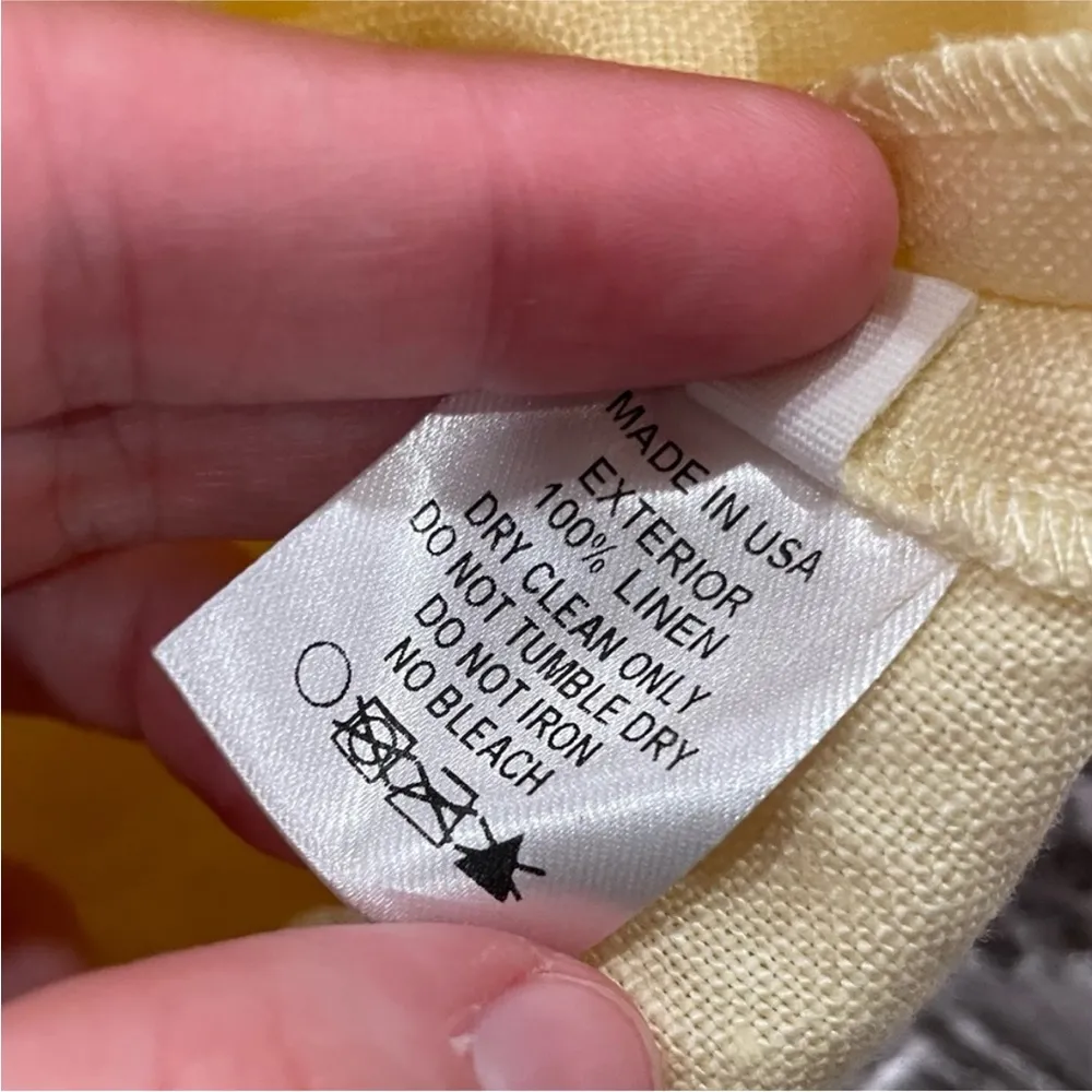 Lisa Marie Fernandez Linen Scalloped Midi Dress - Image 8