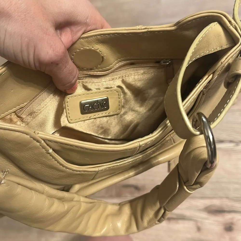 Vintage Y2K Leather “Cache” Purse - Image 3