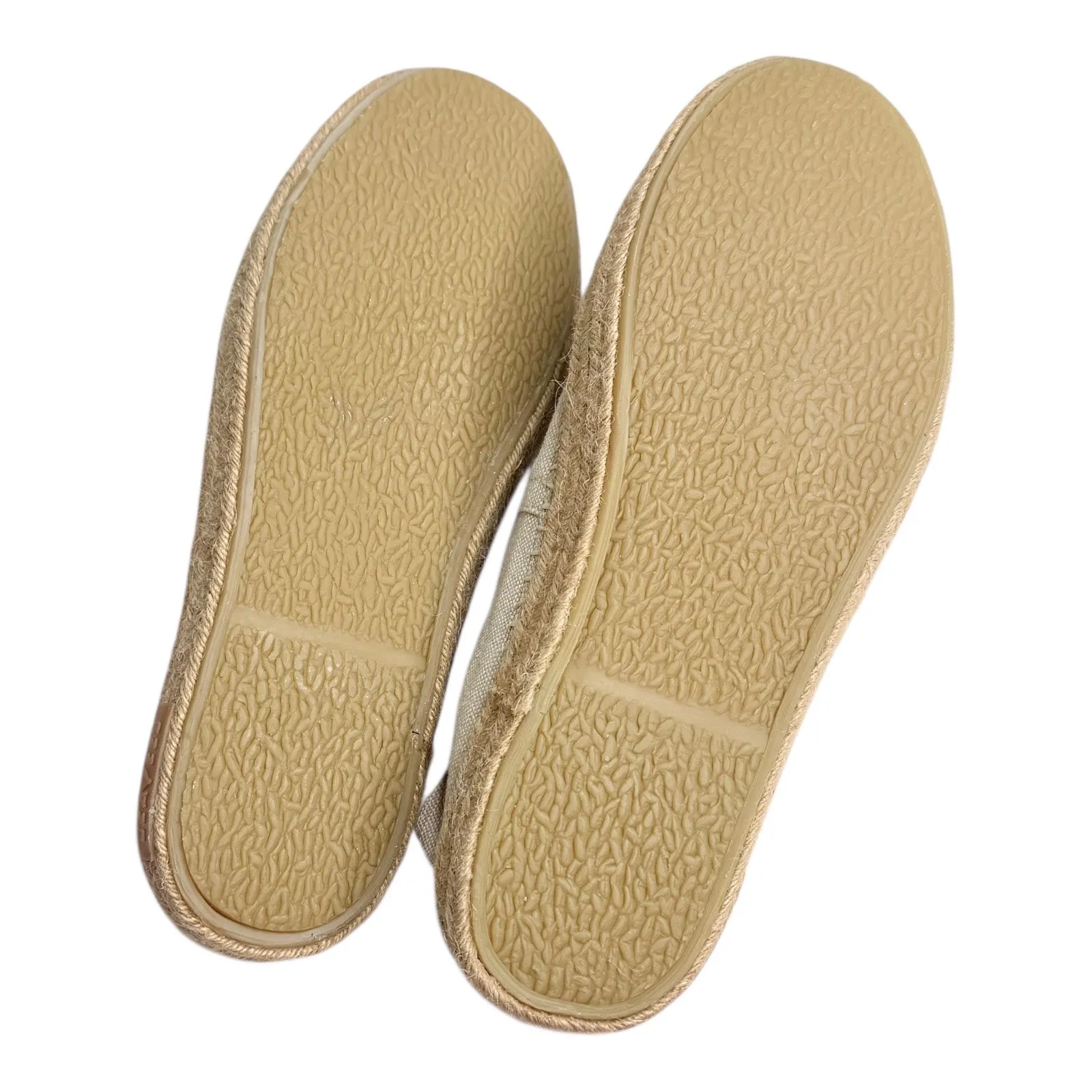 SeaVees Avalon A-Line Espadrille Slip On Shoes Women's 8.5 Natural Jute Sneaker - Image 8