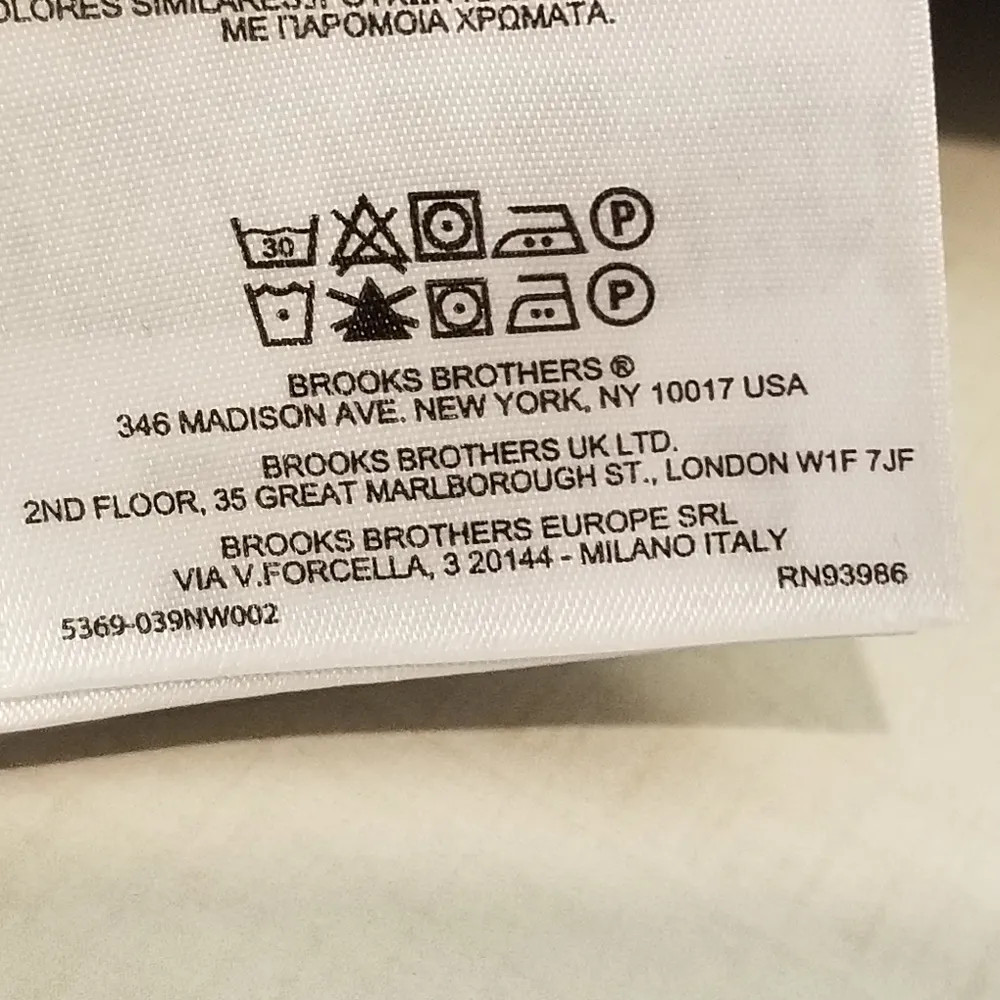 {6} Brooks Brothers Embroidered Floral Shift Dress Deep Navy - Image 13