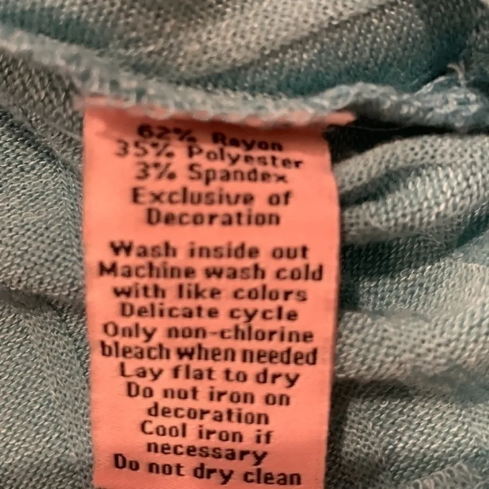 NWT Juicy Couture brushed ribbed top with twist & embellished neckline L - Image 8