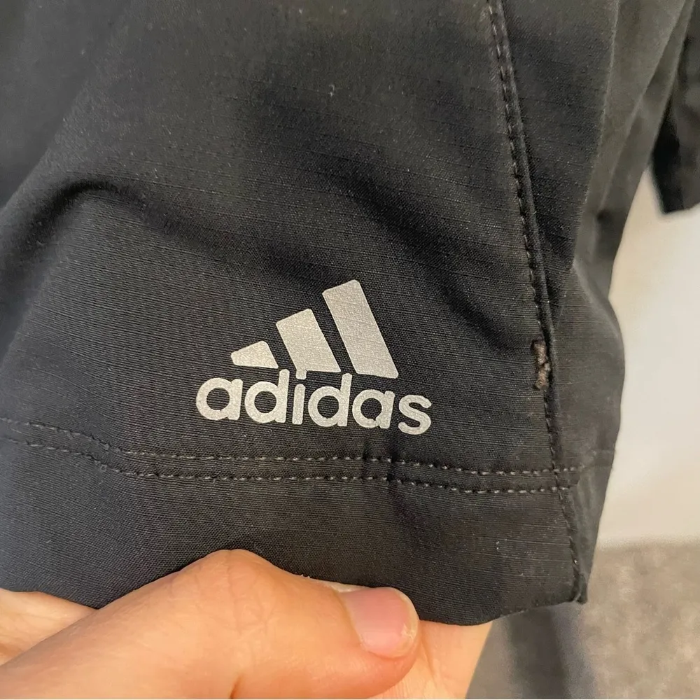 Black Zip Up Soft Shell Jacket - Image 8