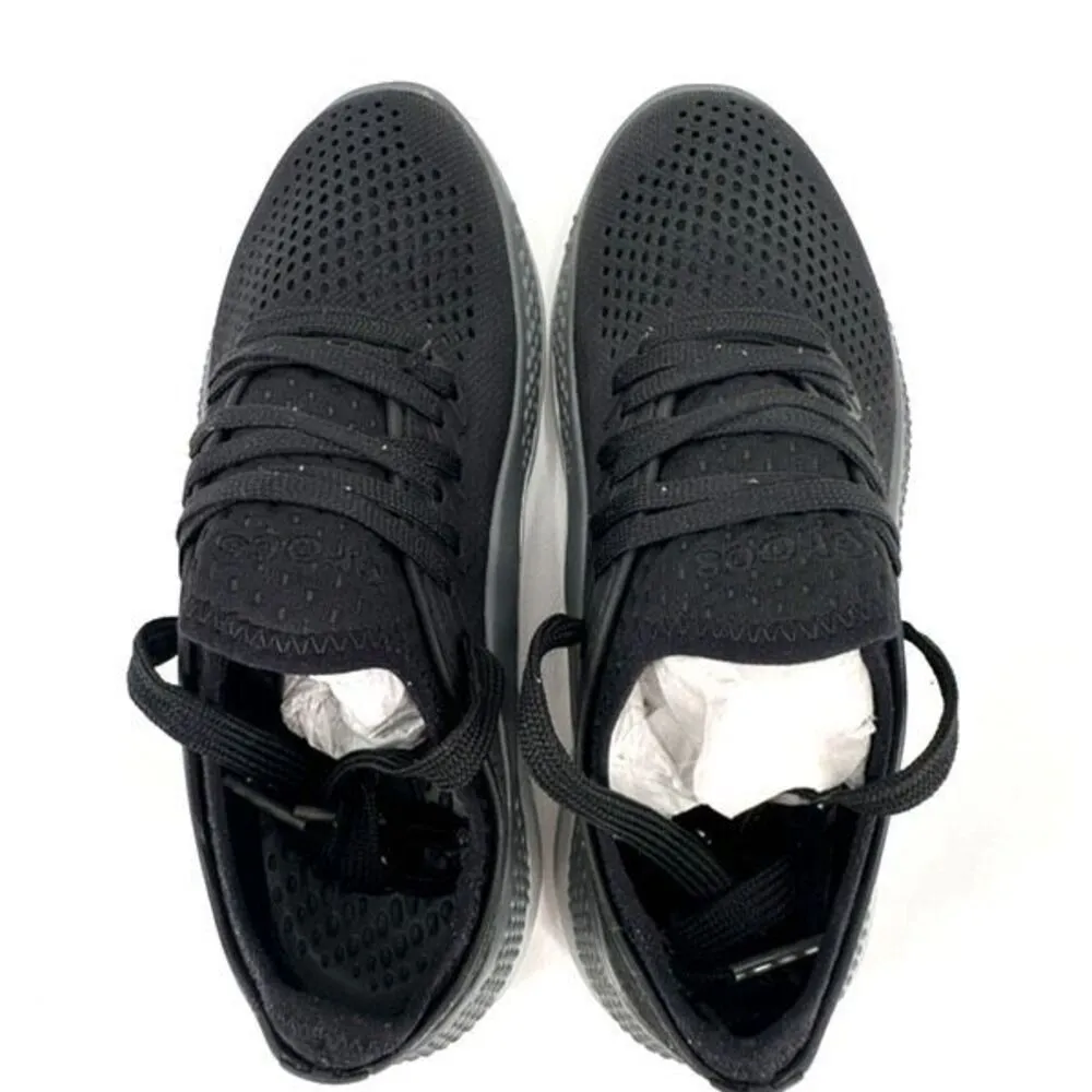 Crocs Women's Sneakers Literide 360 Pacer Lace Up Tennis Shoes Size‎ 4 Black - Image 6