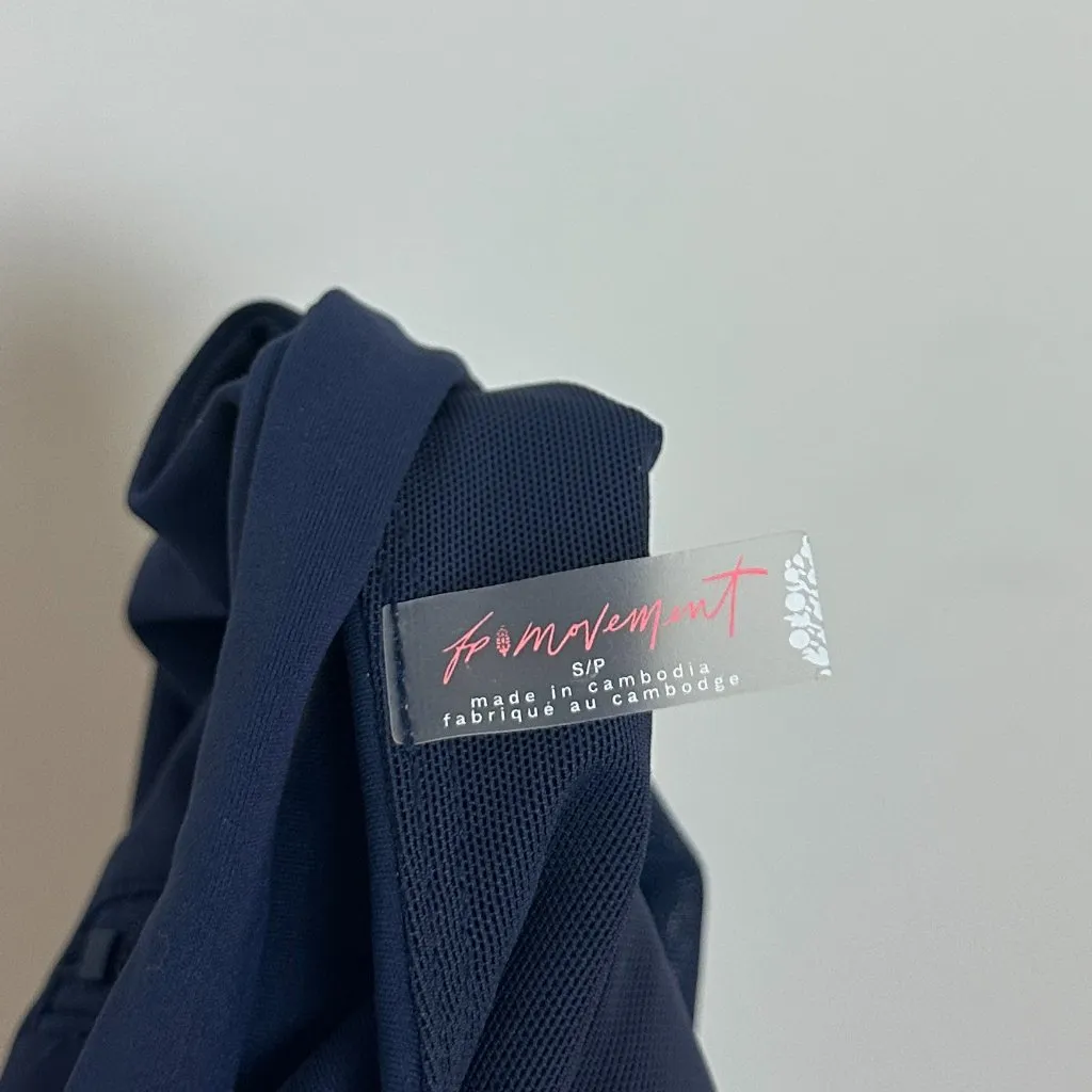 FREE PEOPLE Movement Righteous Runsie in Supernova Size Small Blue - Image 6