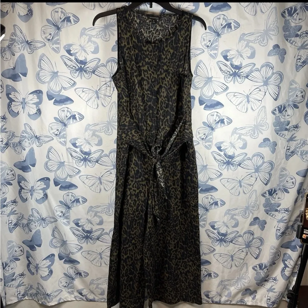 Banana Republic wide leg cropped jumpsuit SZ:8 - Image 3