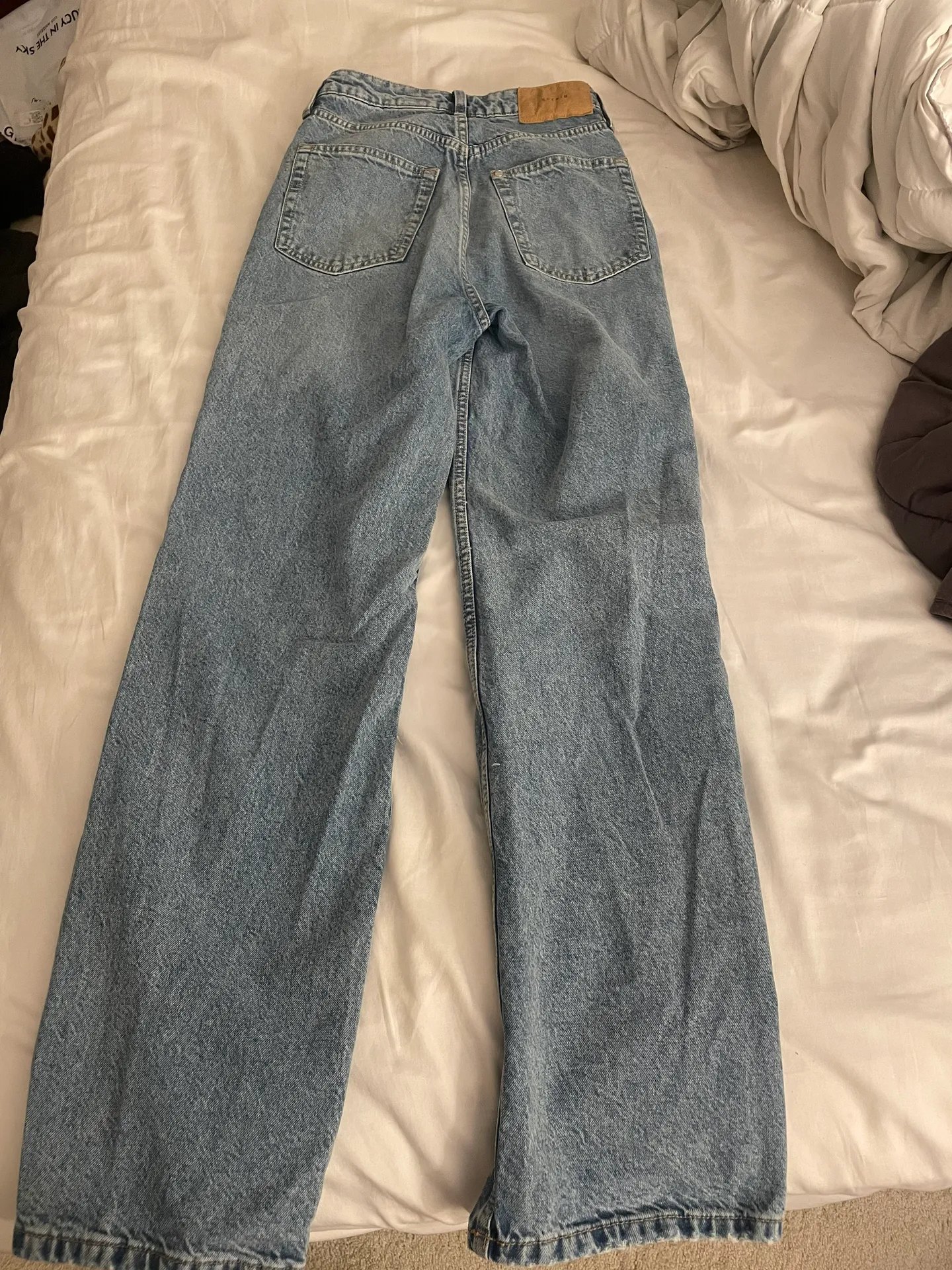 ultra high rise wide jeans - Image 6