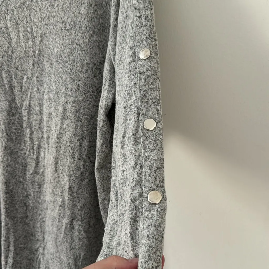 Retrology Women’s‎ Gray 3/4 Sleeve Shirt 1X - Image 2