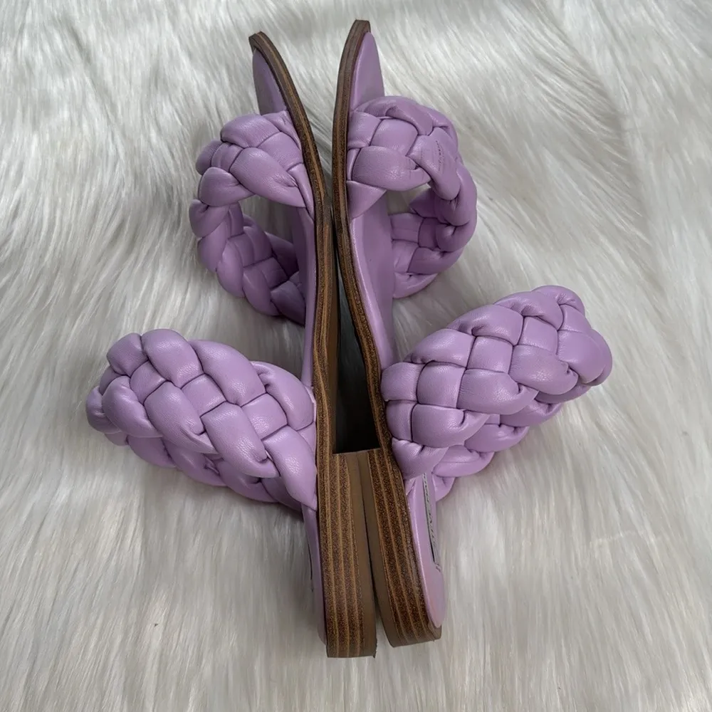 Steve Madden Lilac Braided Spain Sandals - Image 6
