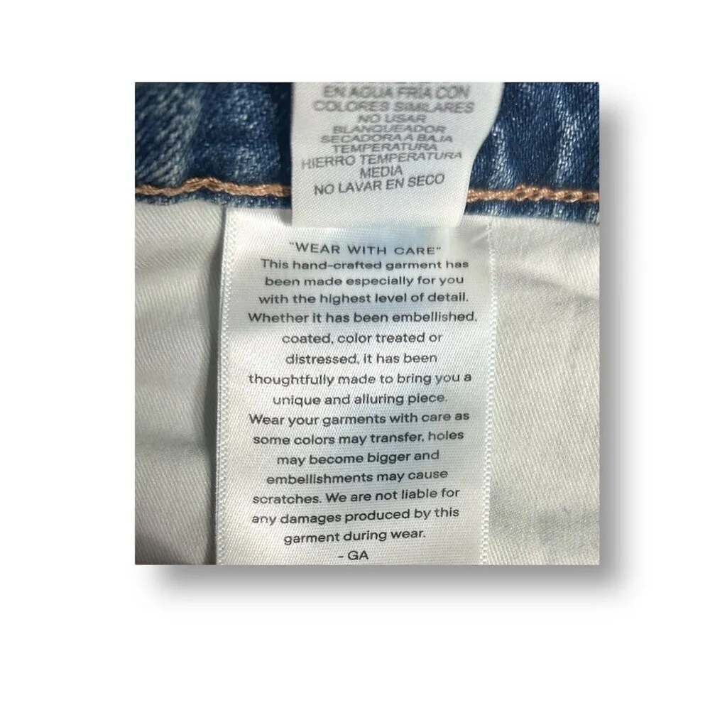 Good American 8/29 Extreme Barrel Jeans Indigo Balloon Wide Leg High Rise 90s - Image 15