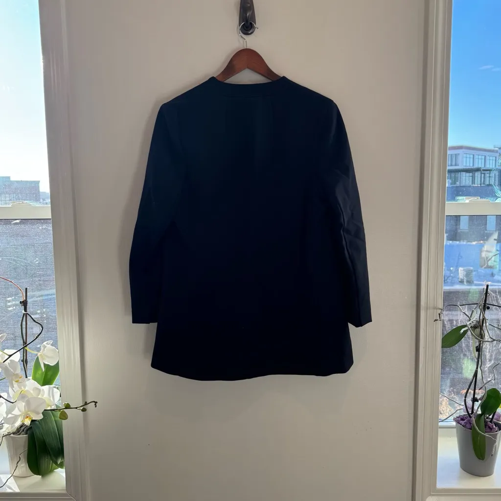 Navy Spanx “Perfect Collarless Blazer” size M - Image 5