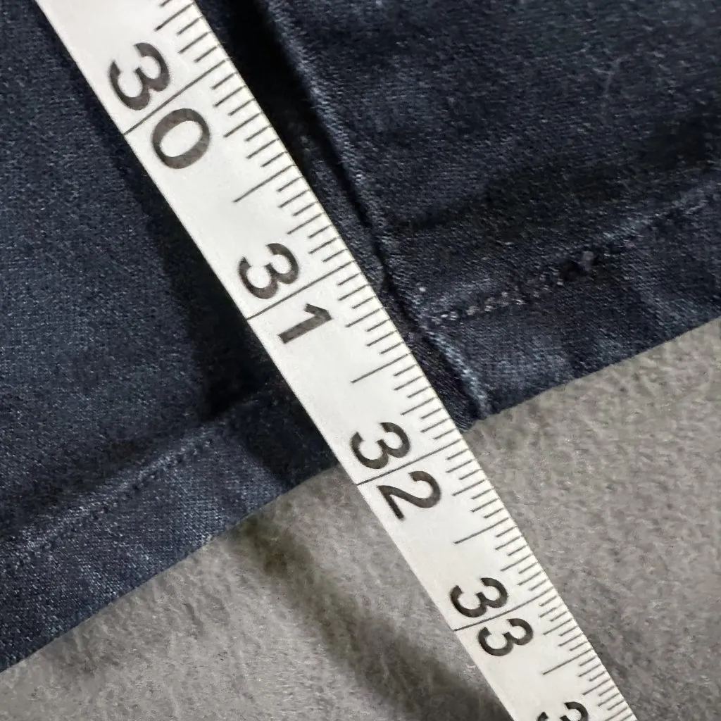 Just Black Jeans Womens 32 Flare Bootcut Stretch Denim Made in USA Classic Blue‎ - Image 14