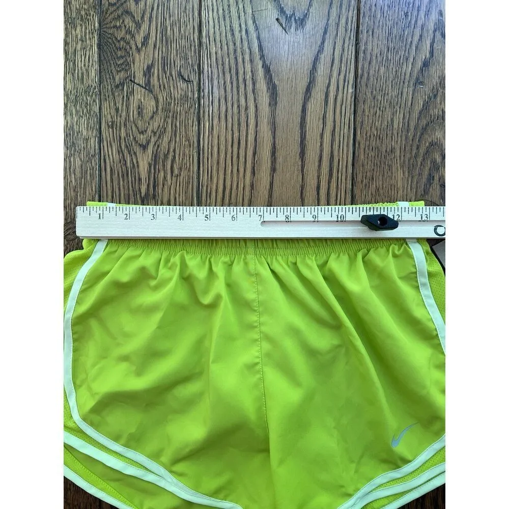 Nike Women's Tempo Brief Lined Running Shorts CU8890-372 Size Small Green NWT - Image 4