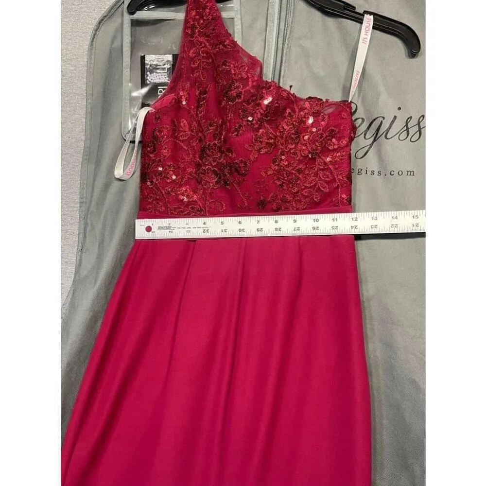 Size 0 pageant/prom/evening/bridesmade dress. Wore 1 time.Comes with garment bag Red - Image 6
