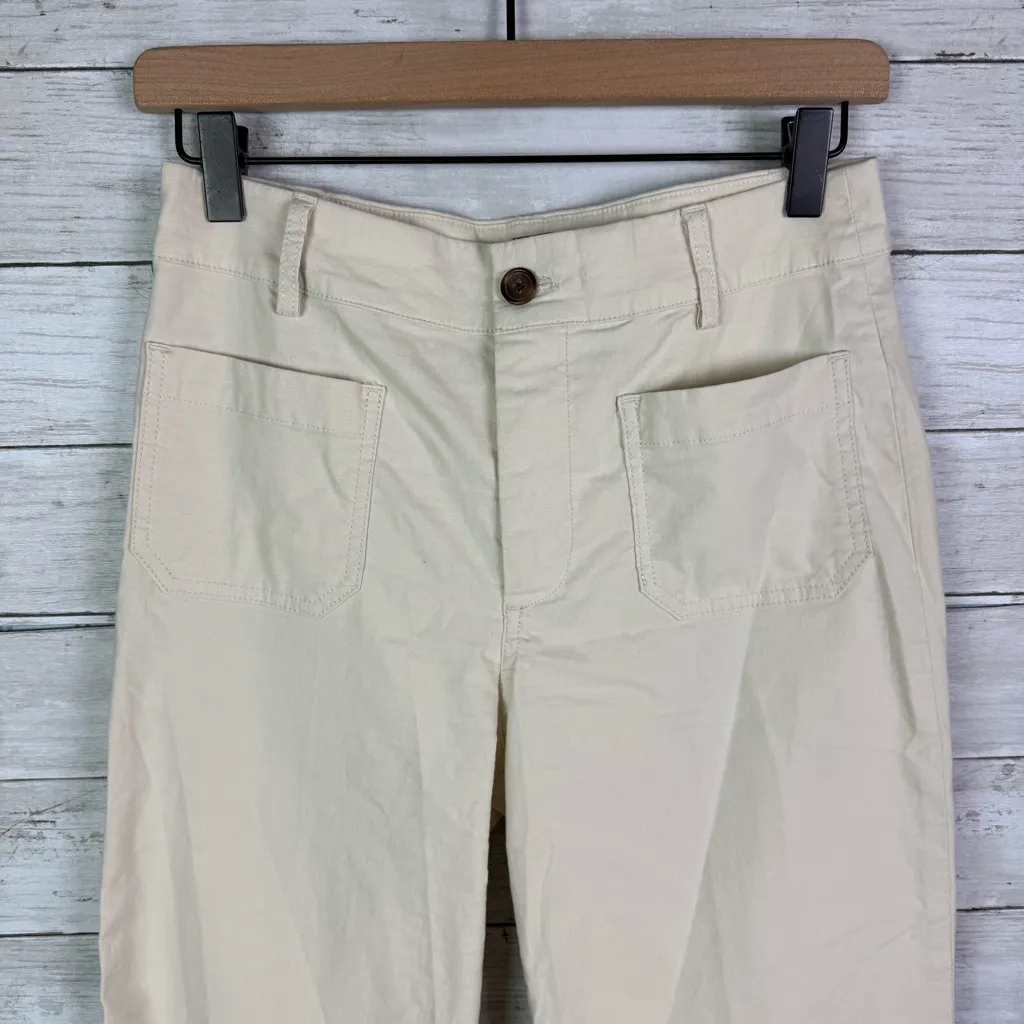 J Crew Factory Lizzie Wide Leg Patch Pocket Pants Size 26P - Image 4