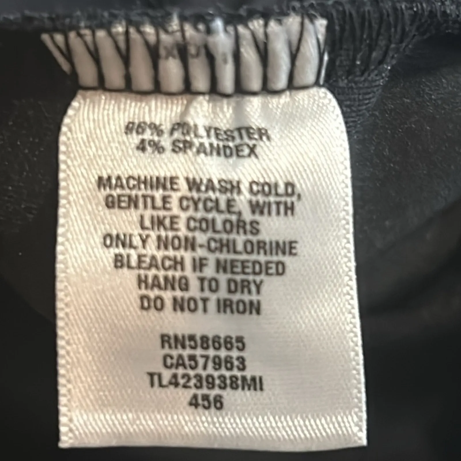 Woman’s Leith Knot Front V back  Black Jumpsuit Size Medium - Image 8