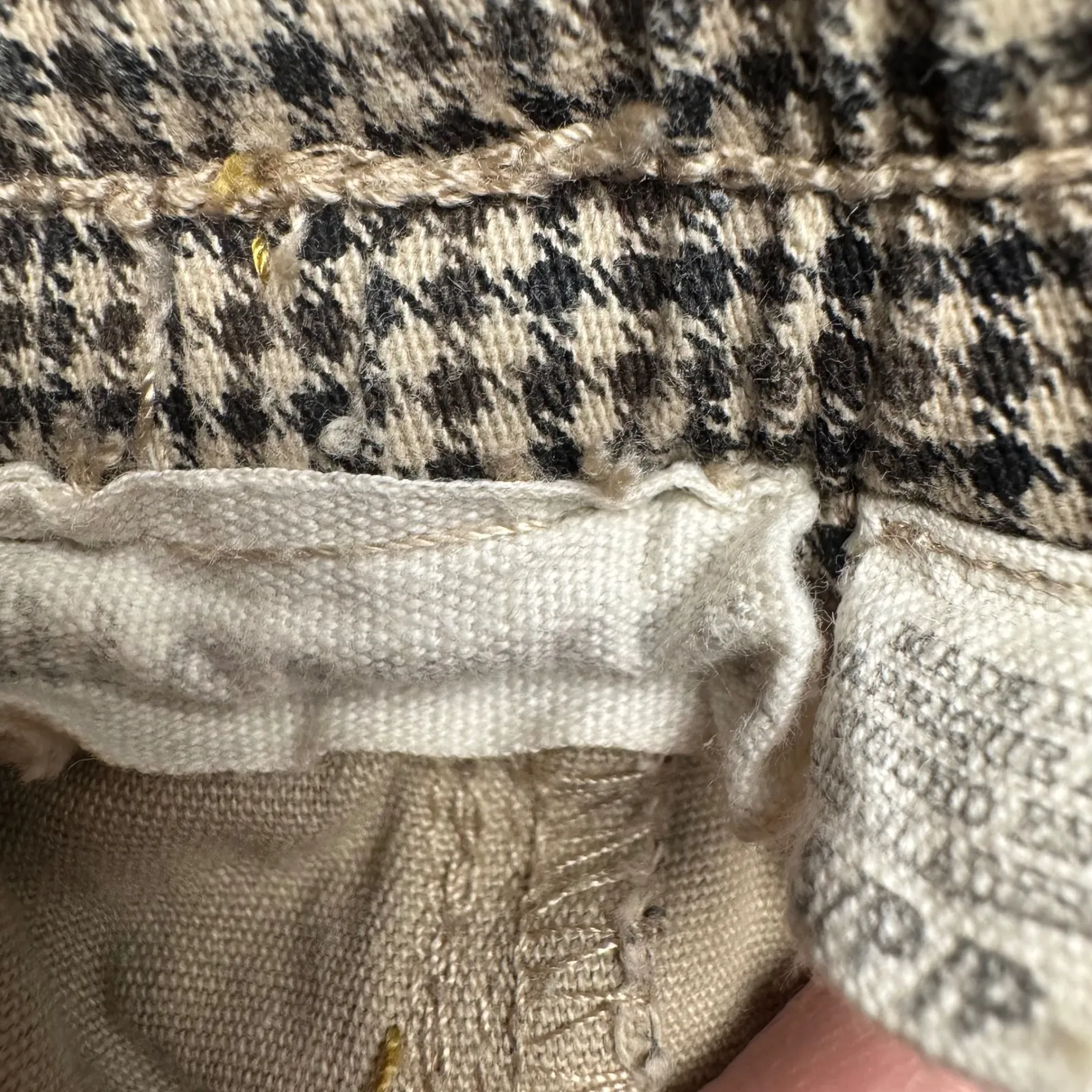 Houndstooth Jogger Pants Women's Drawstring Elastic Waist Casual Comfort Fit Black - Image 6