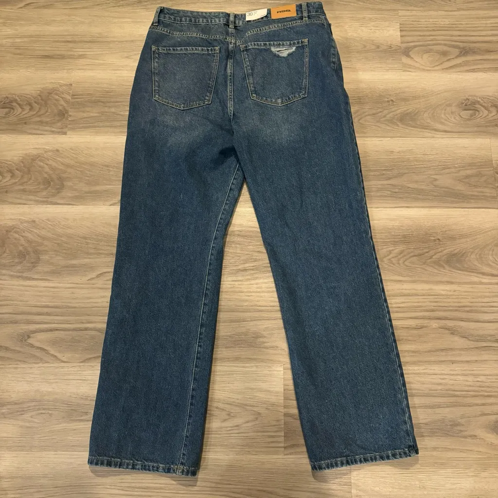 RSQ Women’s 30x31 High Rise Straight Leg Jeans NWT - Image 5