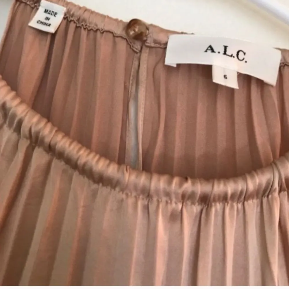 NWOT A.L.C pleated dress - Image 6