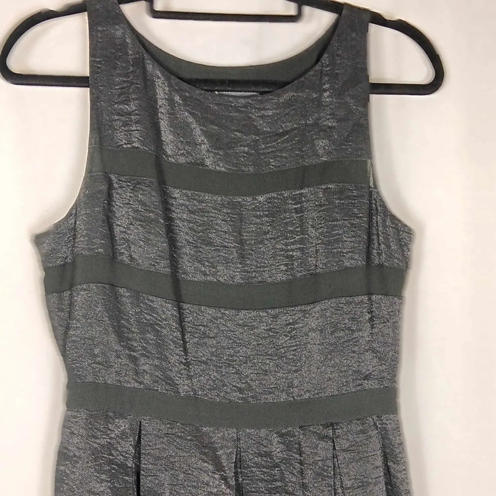 A/X Armani Exchange Shimmer Fit and Flare Cocktail Dress Size 6 - Image 2