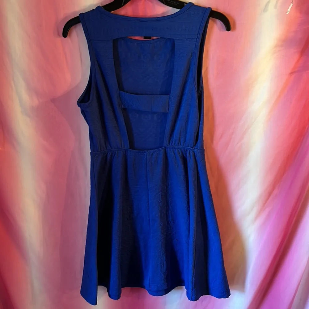 Forever 21 size M blue dress - Image 4