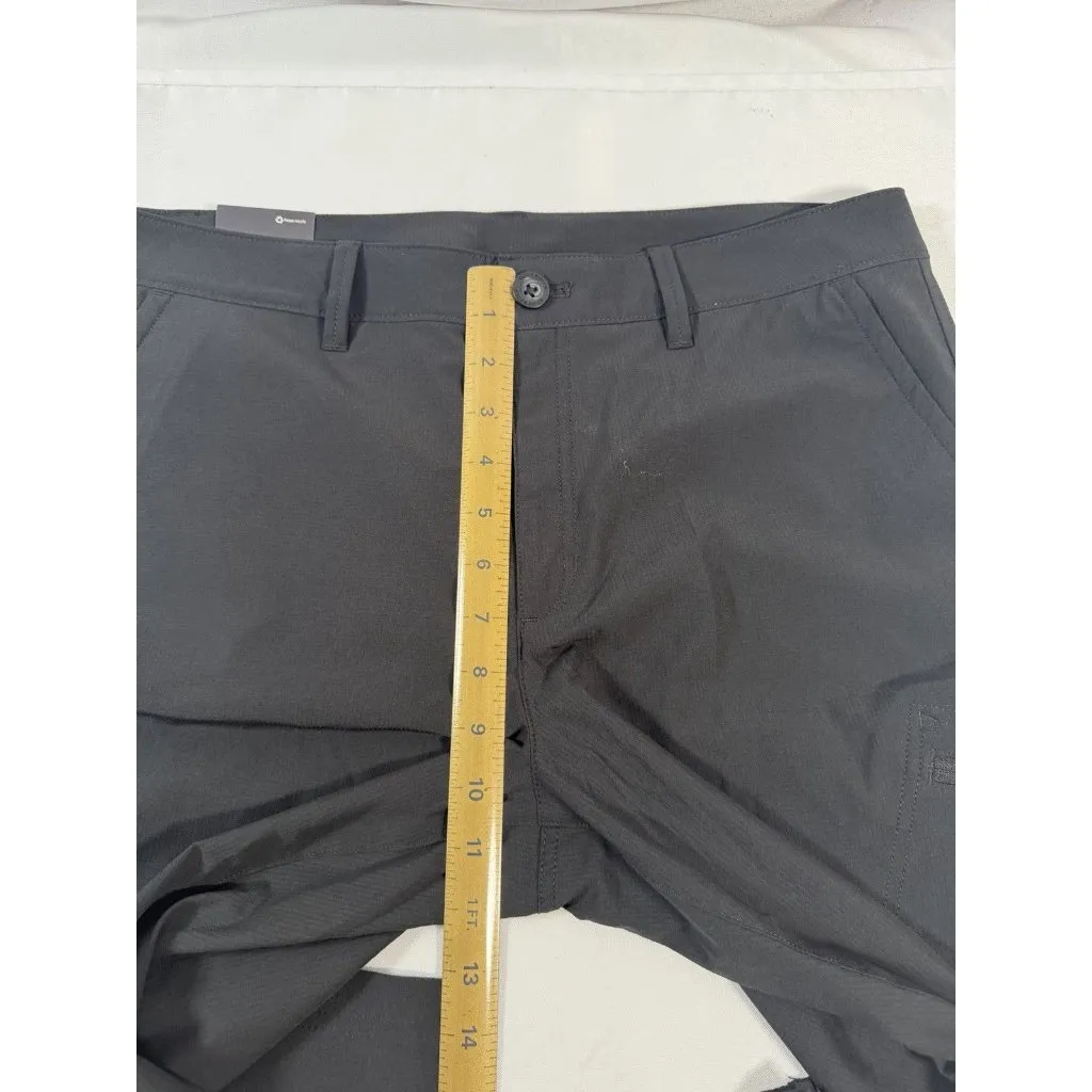 Eddie Bauer Pants Womens 10 Black Ripstop Crop Stretch Hiking Climbing NEW NWT - Image 5