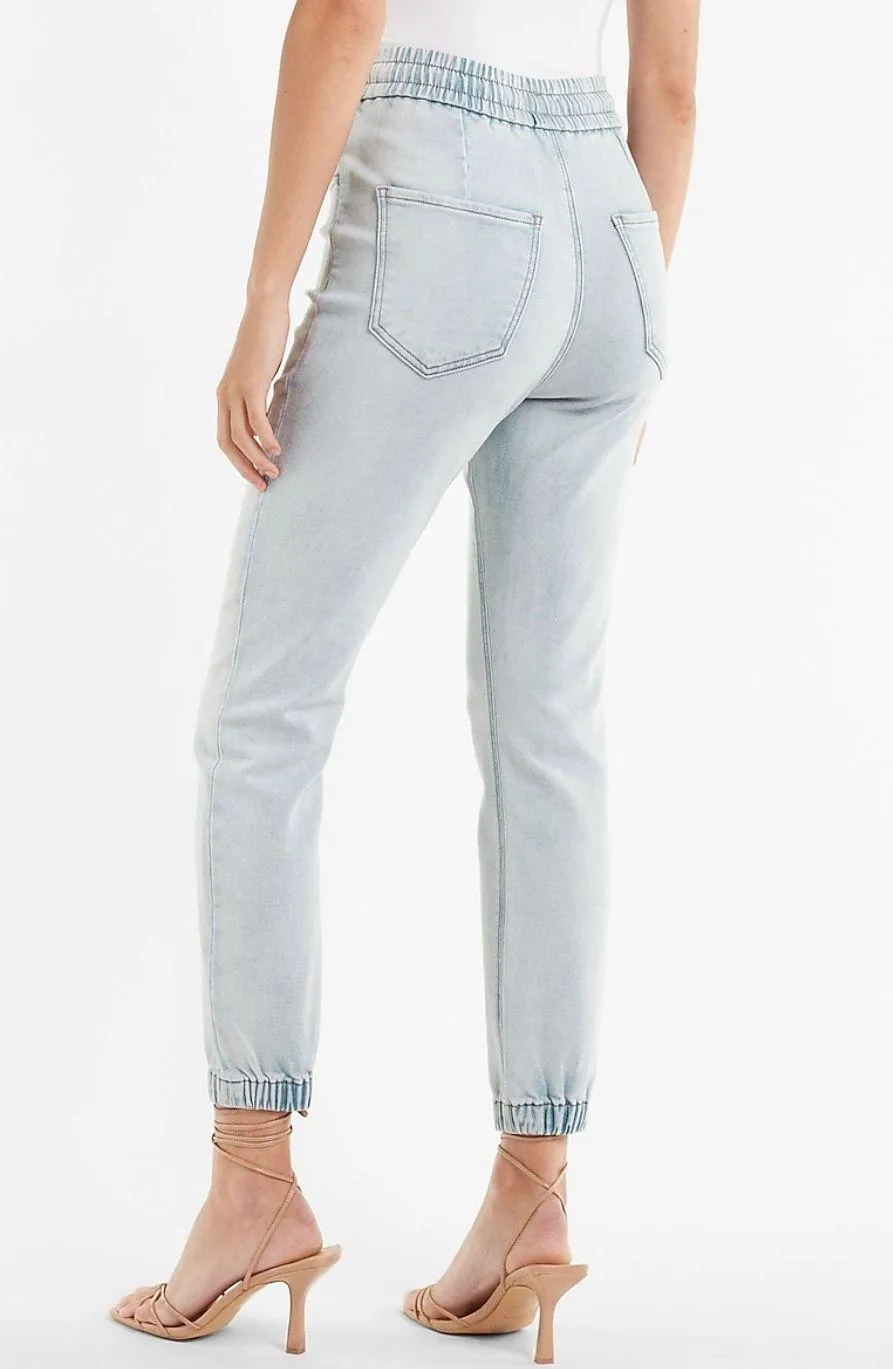 NWT  High Waisted Joggers Jeans 00 - Image 2