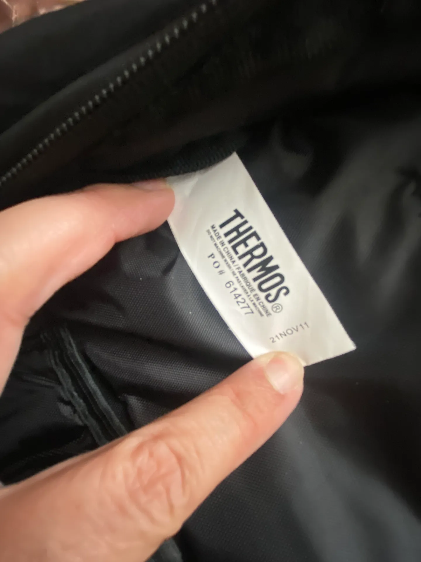 Black/Red Diaper Backpack Bag - Image 7