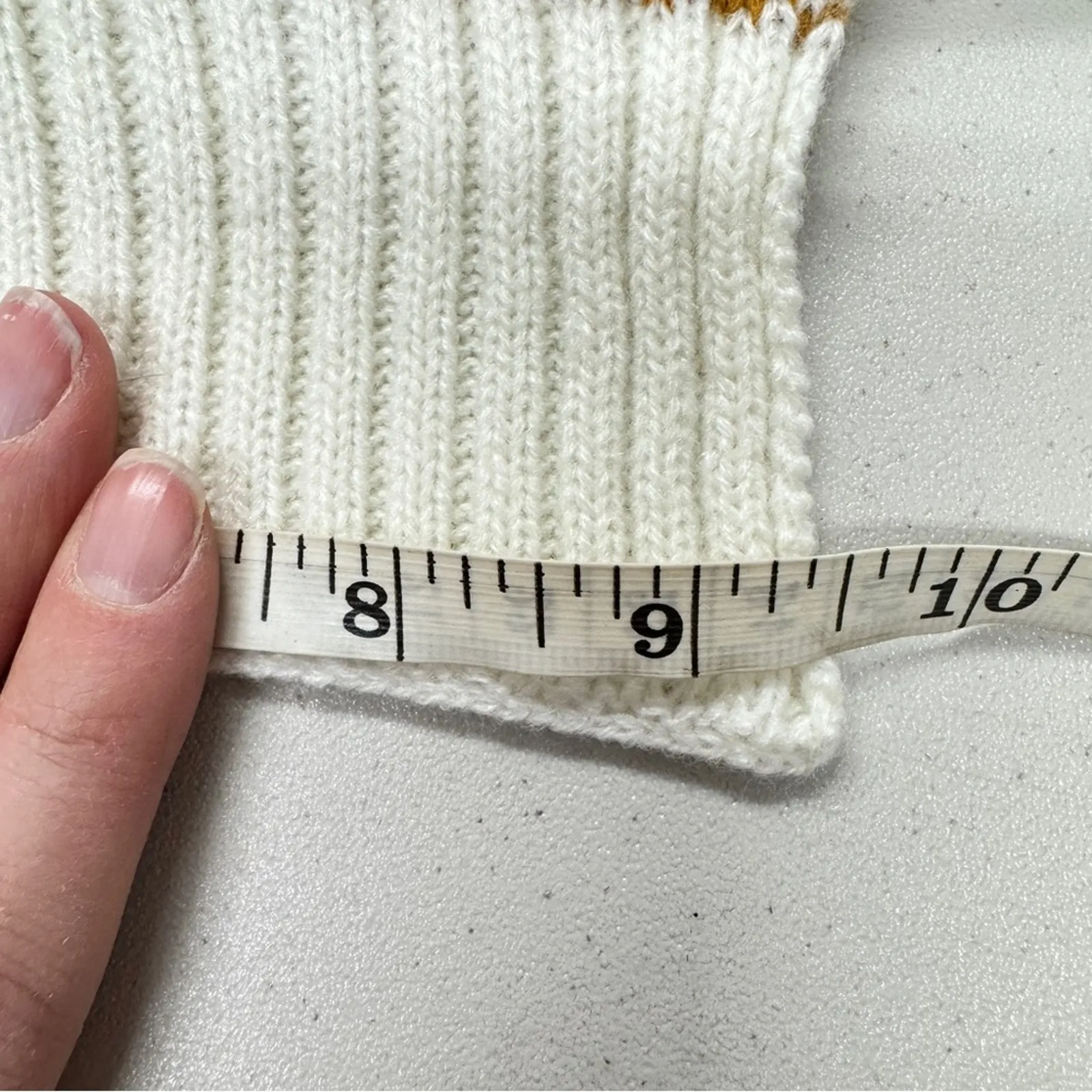 Timberland Brown Cream Plaid Winter Scarf Womens Accessories - Image 4