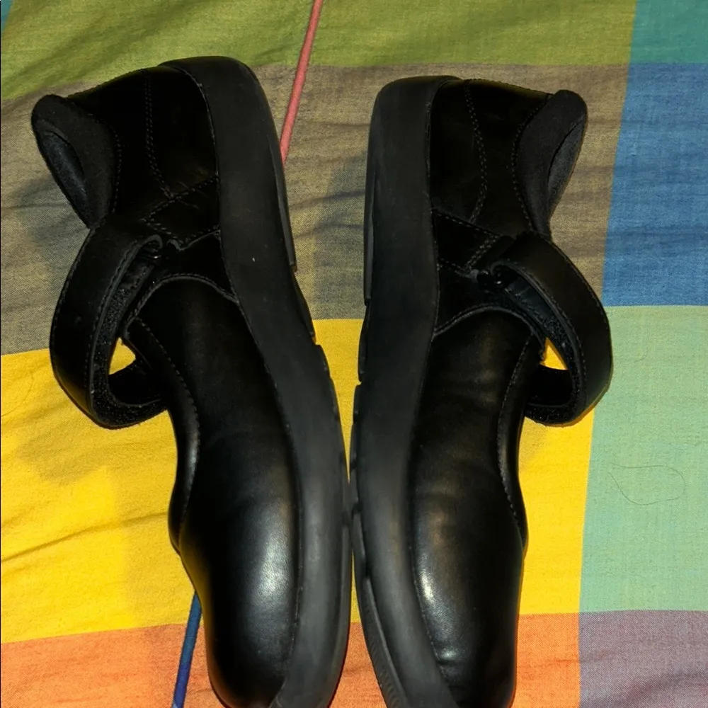 Anodyne Women's Orthopedic Shots No. 33 Casual Mary Jane Stretch Black Size 8 - Image 3