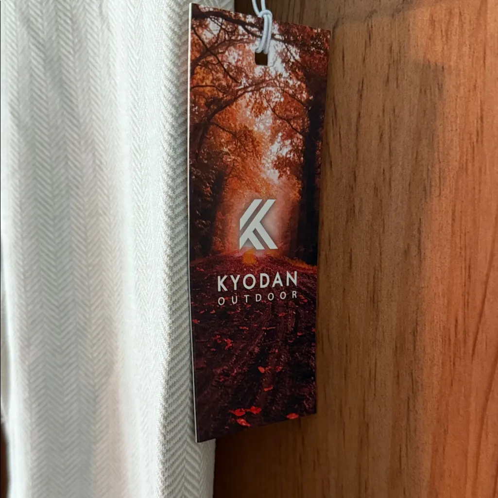 Kyodan Outdoor Size Extra Small XS Cream Women's Teen Girl Athletic Leggings NWT - Image 4