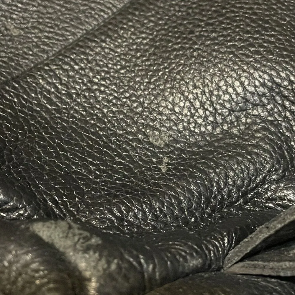 Aimee Kestenberg Tamitha Backpack Black Soft Pebbled Leather Adj Shoulder Strap. - Image 8