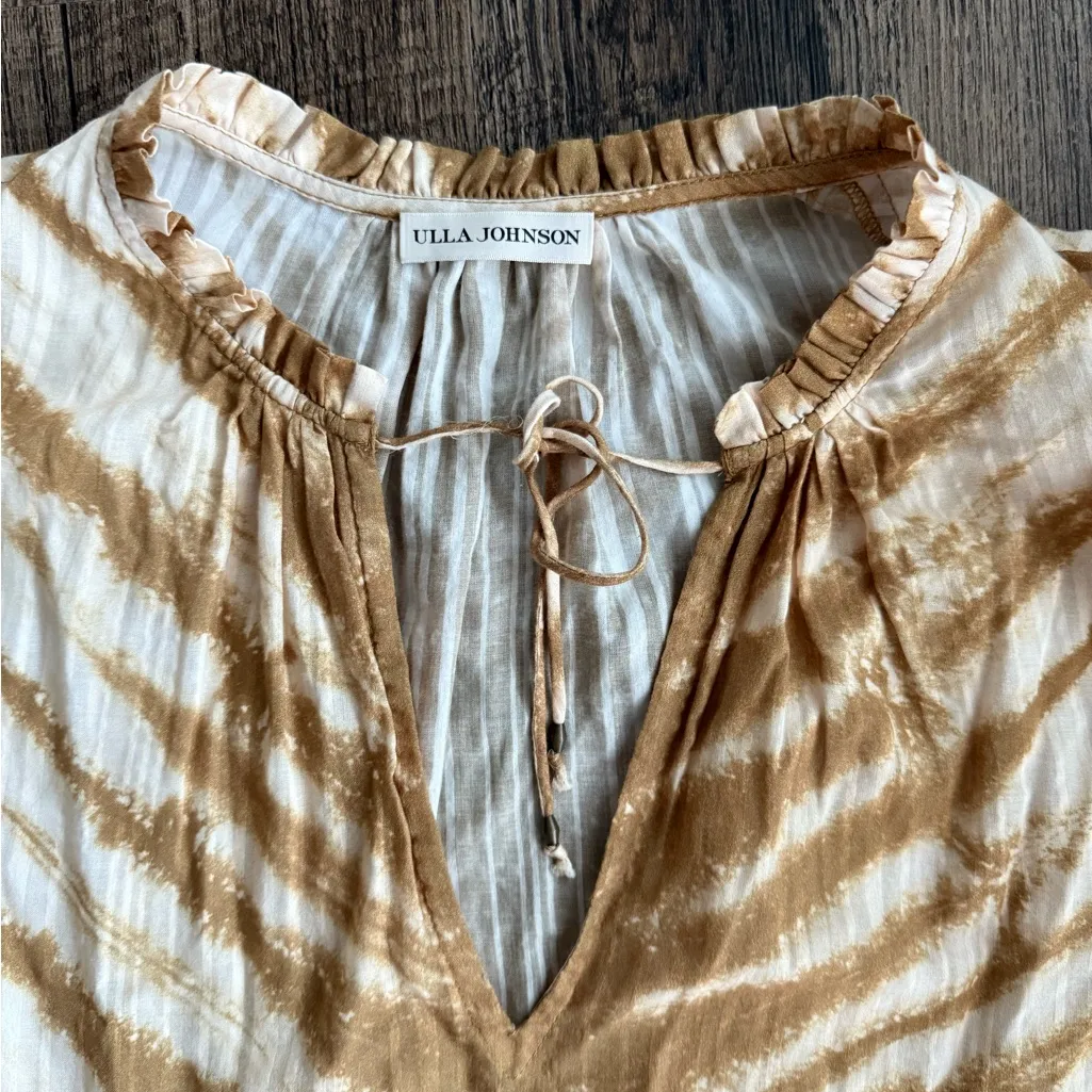 Ulla Johnson Brown blouse 10 - Image 3