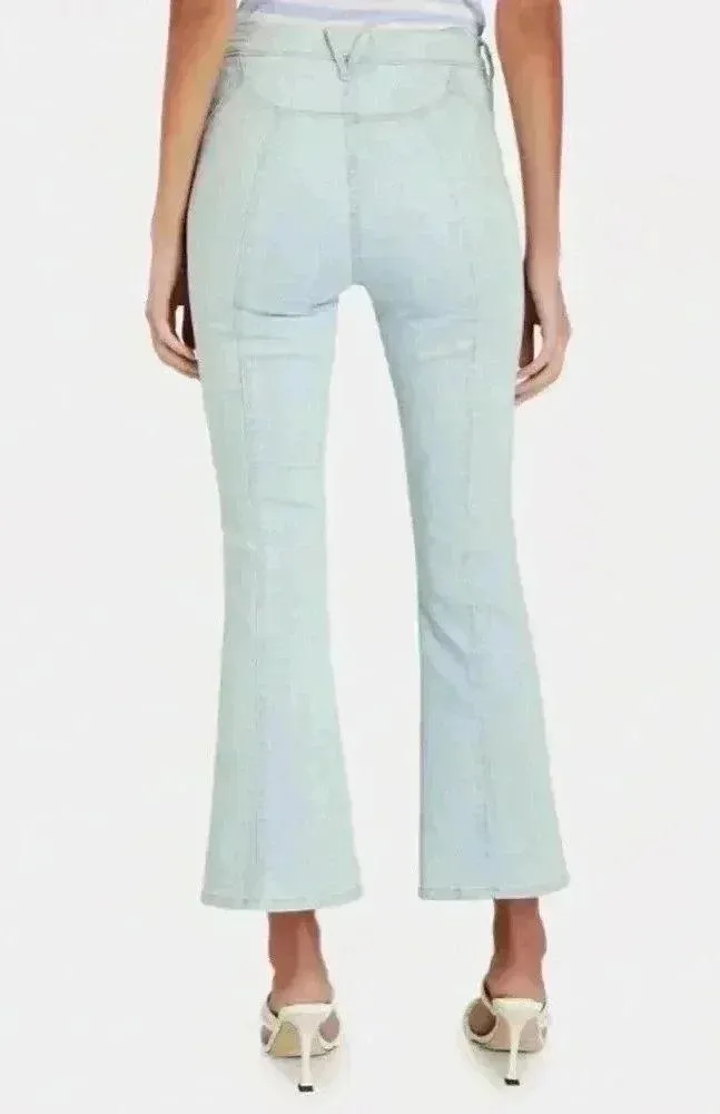 NWOT  women's Carson Ankle Flared light blue Jeans Size 28 - Image 3