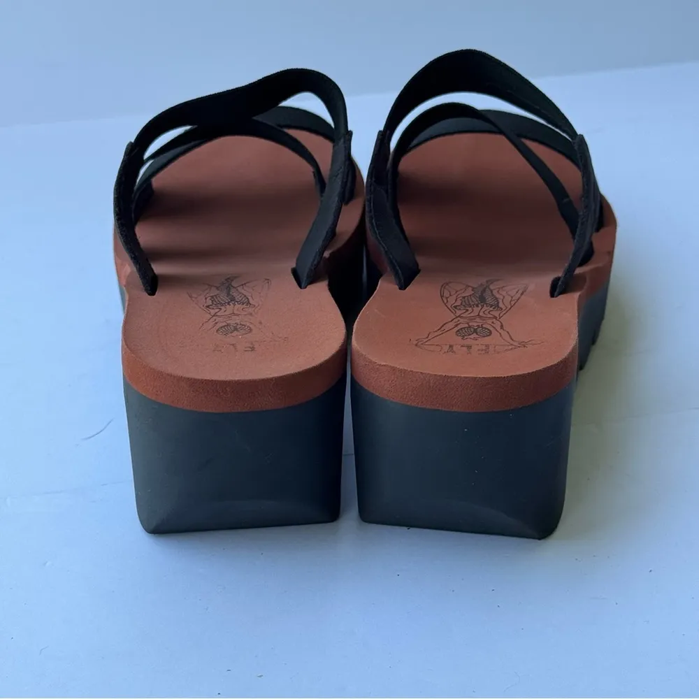 Fly London Women's Slide Wedge Sandal 40 - Image 4