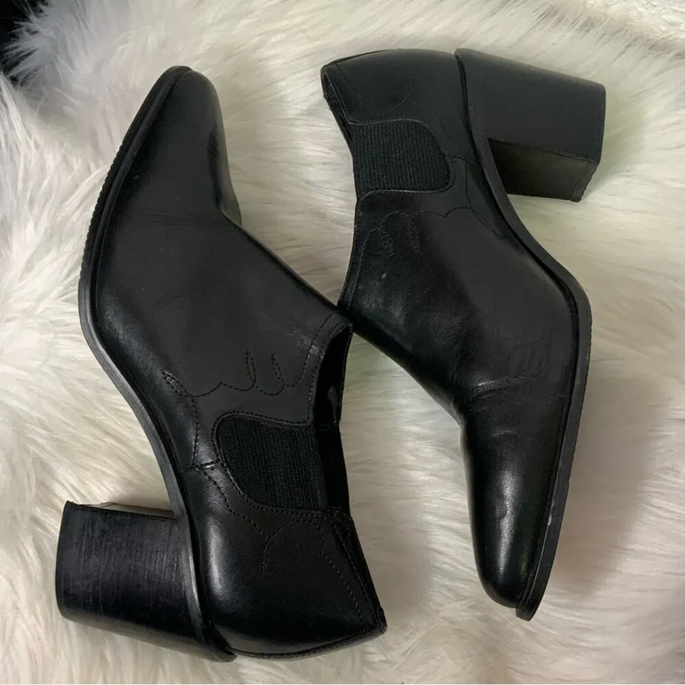 267. Ellemenno Style Autry Western Bootie Black 5.5 - Image 2