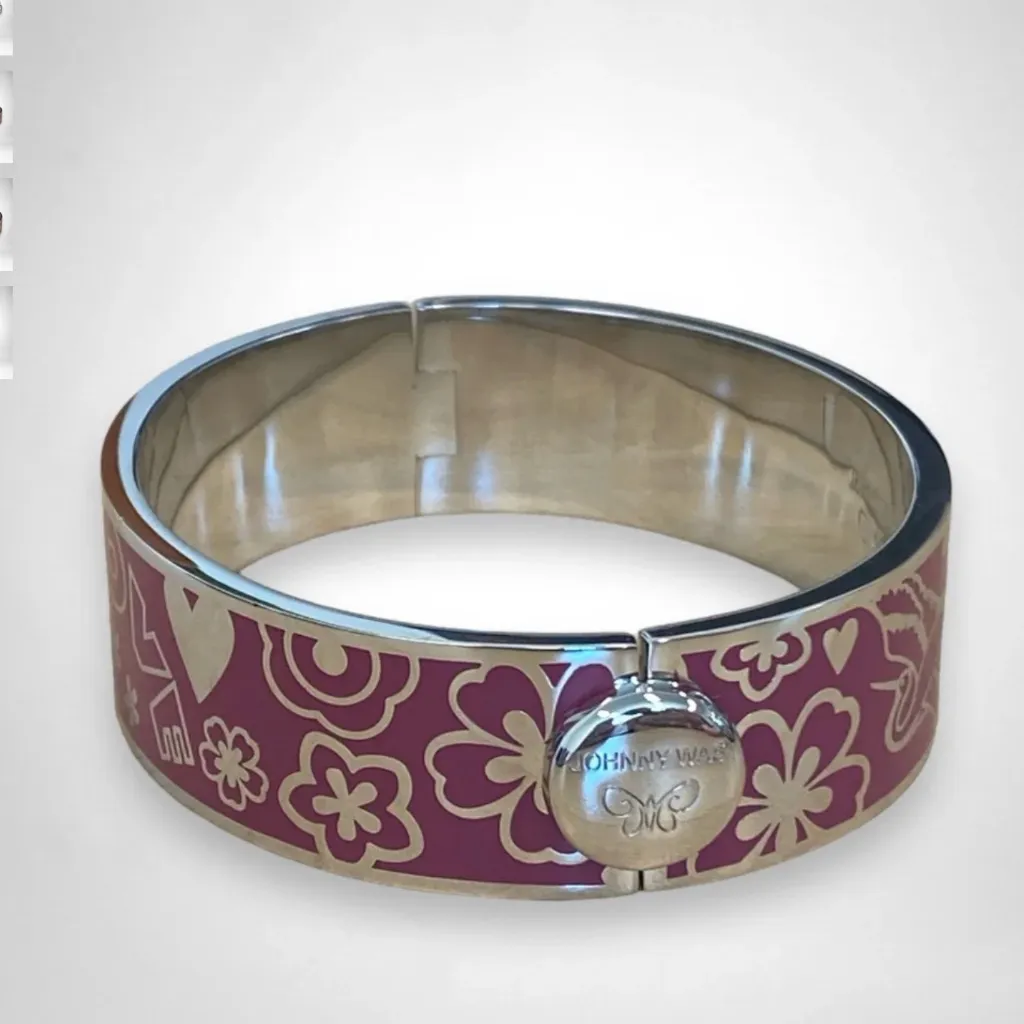 Johnny Was Love Hinged Bracelet in Multi sz M/L NWT - Image 2