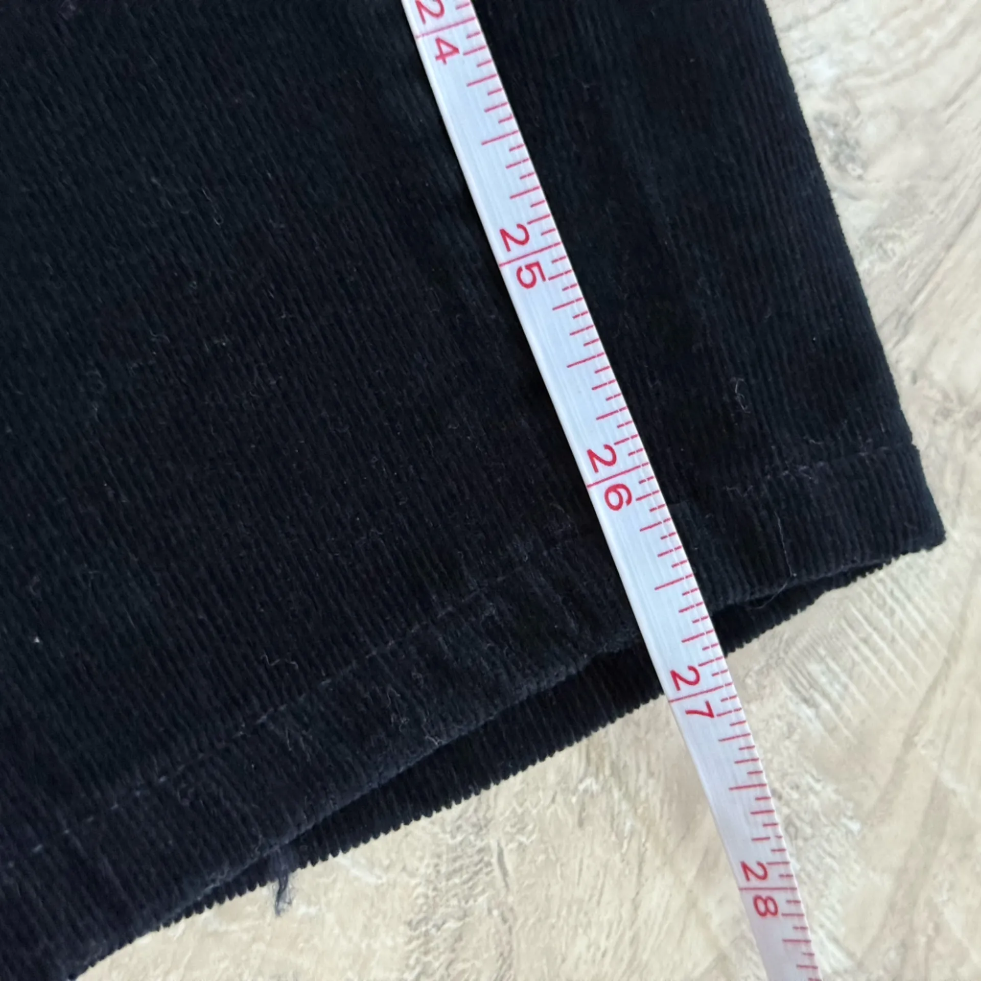 Anthropologie Pilcro Skinny Corduroy High-Rise Jeans in Midnight Navy | 27 - Image 10