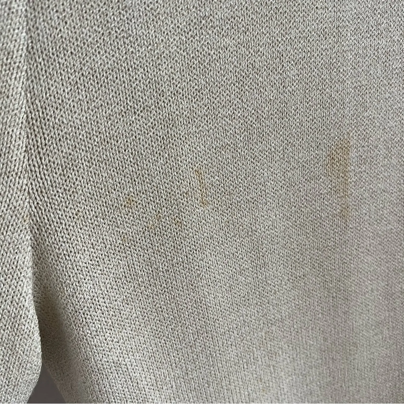 St. John Sport Cream Santana Knit Pants Medium - Image 12