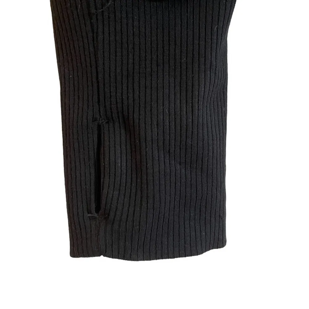 Athleta Cozy Sherpa Reversible Black Jacket - Image 7