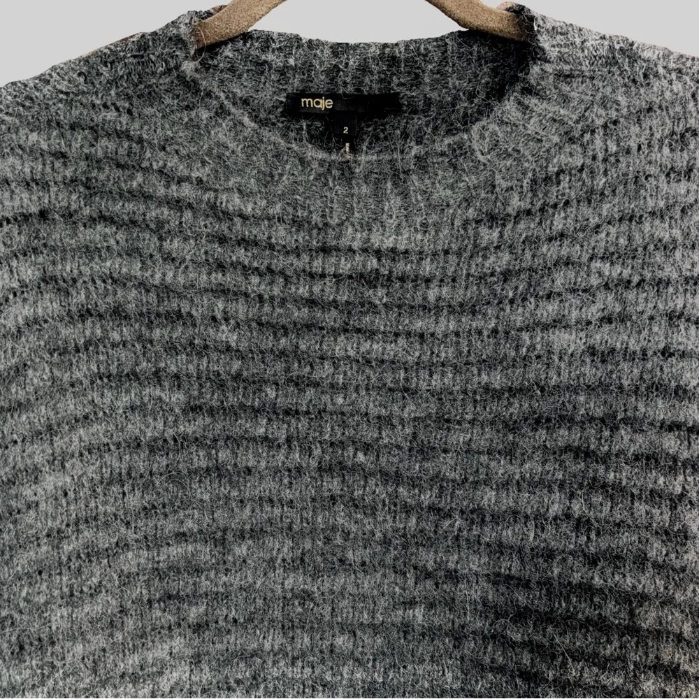 NWOT Maje Mousee Gris Oversized Sweater - Image 6