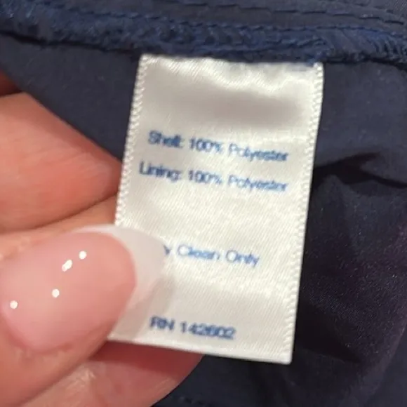 STS Sail to Sable Tuckernuck VNECK woman’s navy BLUE MIDI dress XL - Image 6