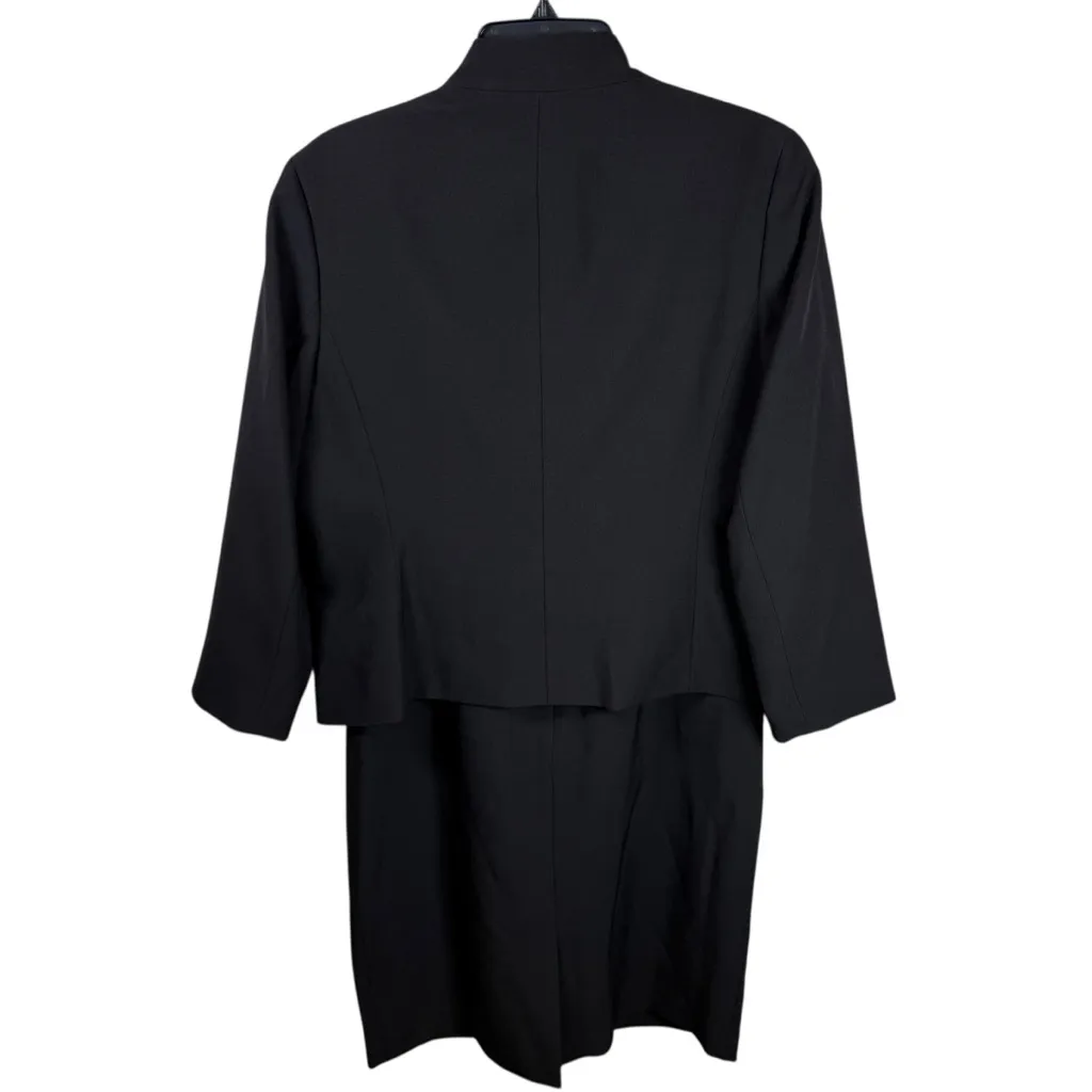 NWT 2-Piece LeSuit Elegant Black Dress & Blazer Size 12 MSRP $300 - Image 7
