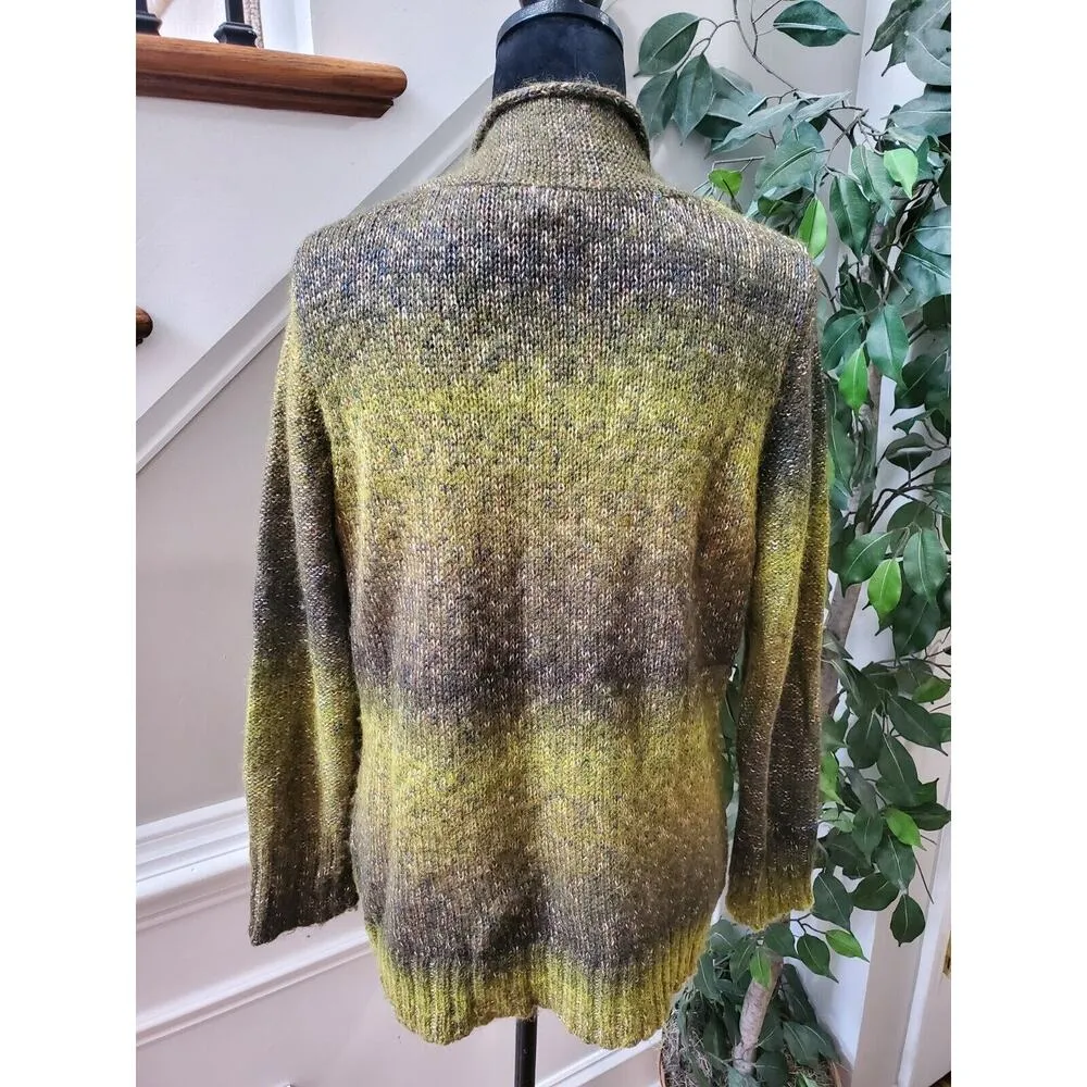 Coldwater Creek Women Polyester V-Neck Long Sleeve Pullover Knit Sweater Size L - Image 5