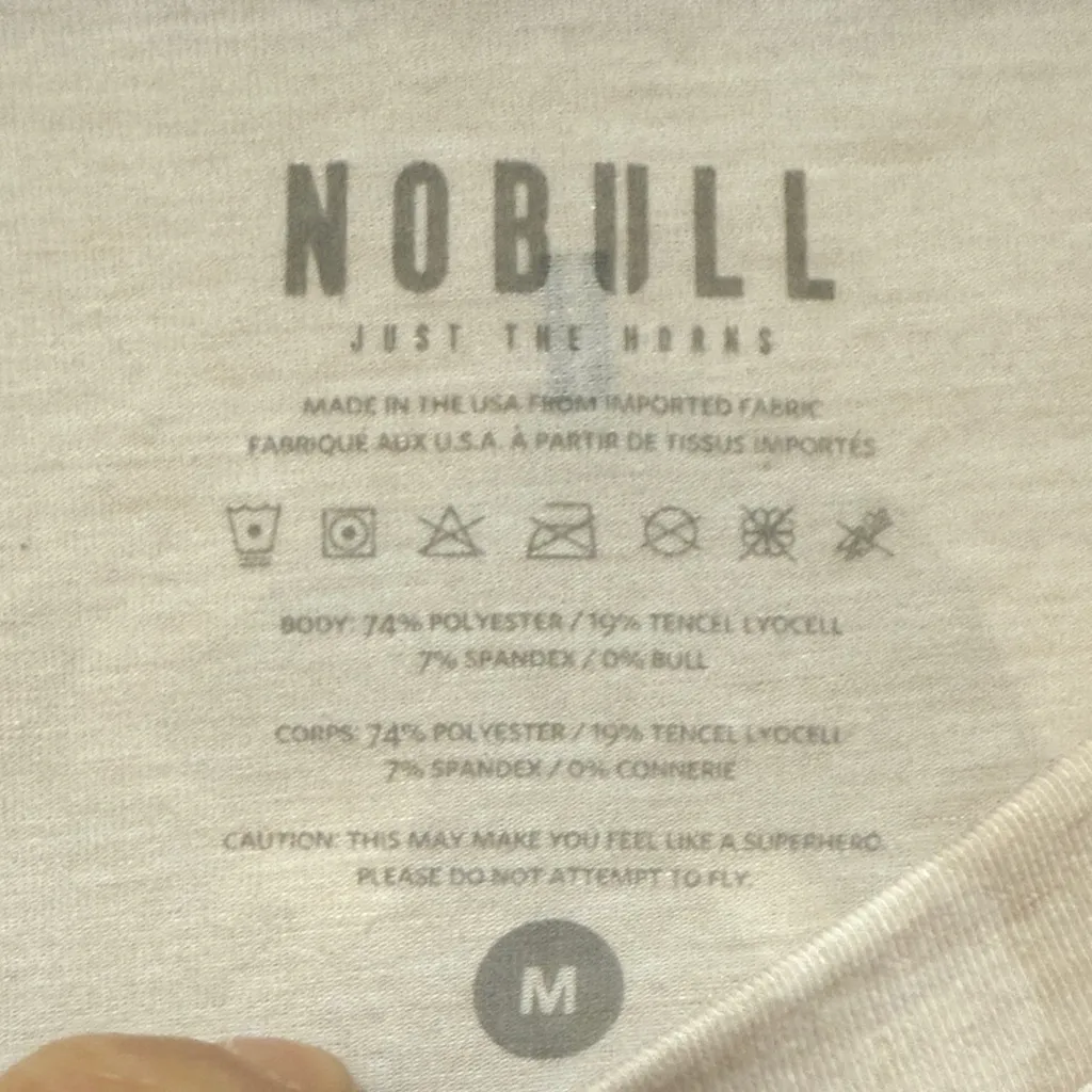 NOBULL Women's Beige CrossFit Games Muscle Tee - Image 10