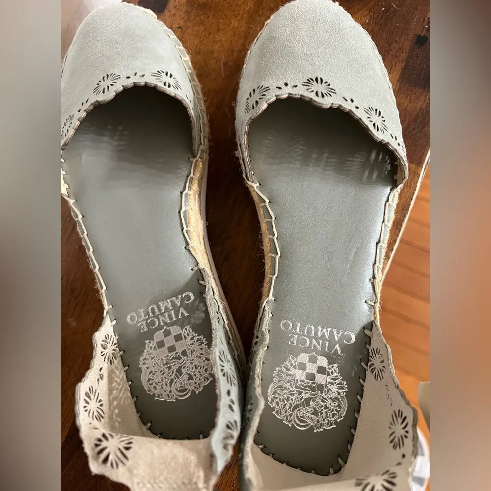 Vince Camuto Breshan Espadrilles in Mint.  Size 6 - Image 8