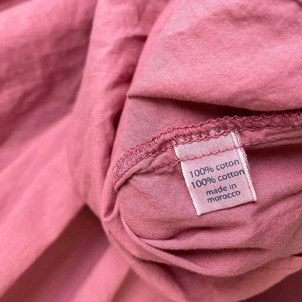 Hartford Womens Cold Shoulder Tunic Top Pink Long Sleeve Cotton Womens Size 5 - Image 10