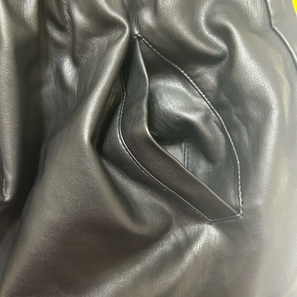 Zara  Black Elastic Waist Skirt(Size Medium) - Image 9