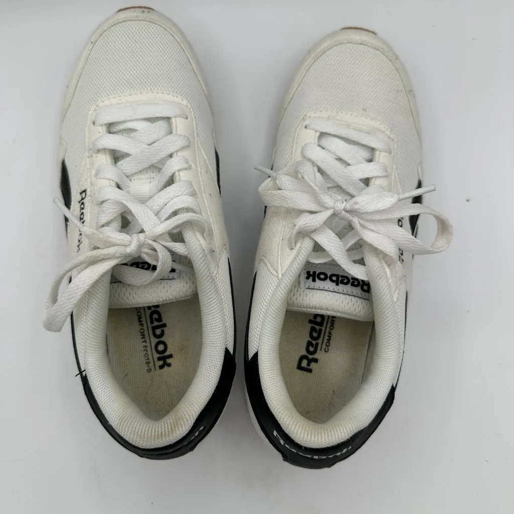 Reebok Womens Classic Lifestyle FX0833 White Running Shoes Sneakers Size 5 - Image 5