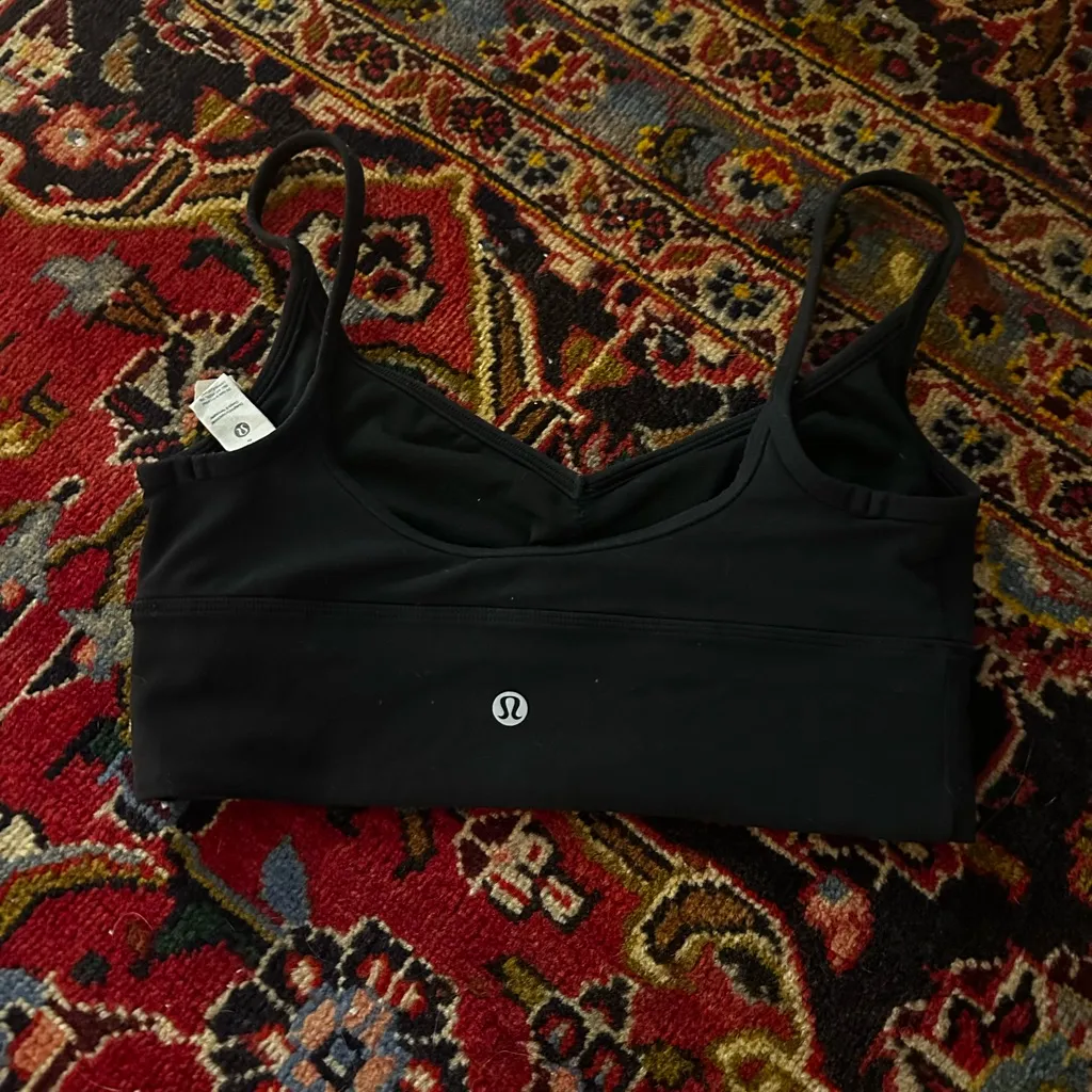 Lululemon Athletica Black Sweetheart Align Sports Bra - Image 3