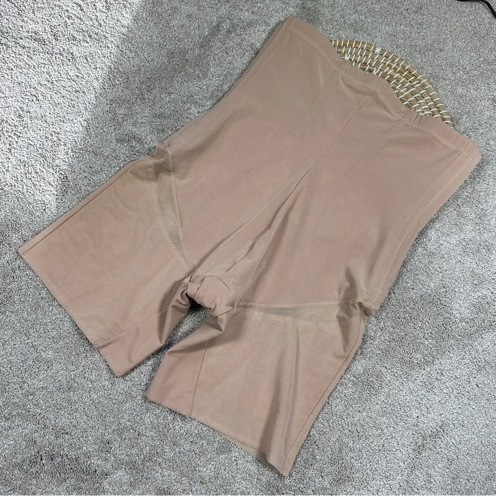 Honeylove SuperPower High Compression Breathable Sculpt Shorts Sand Plus Size 2X - Image 7